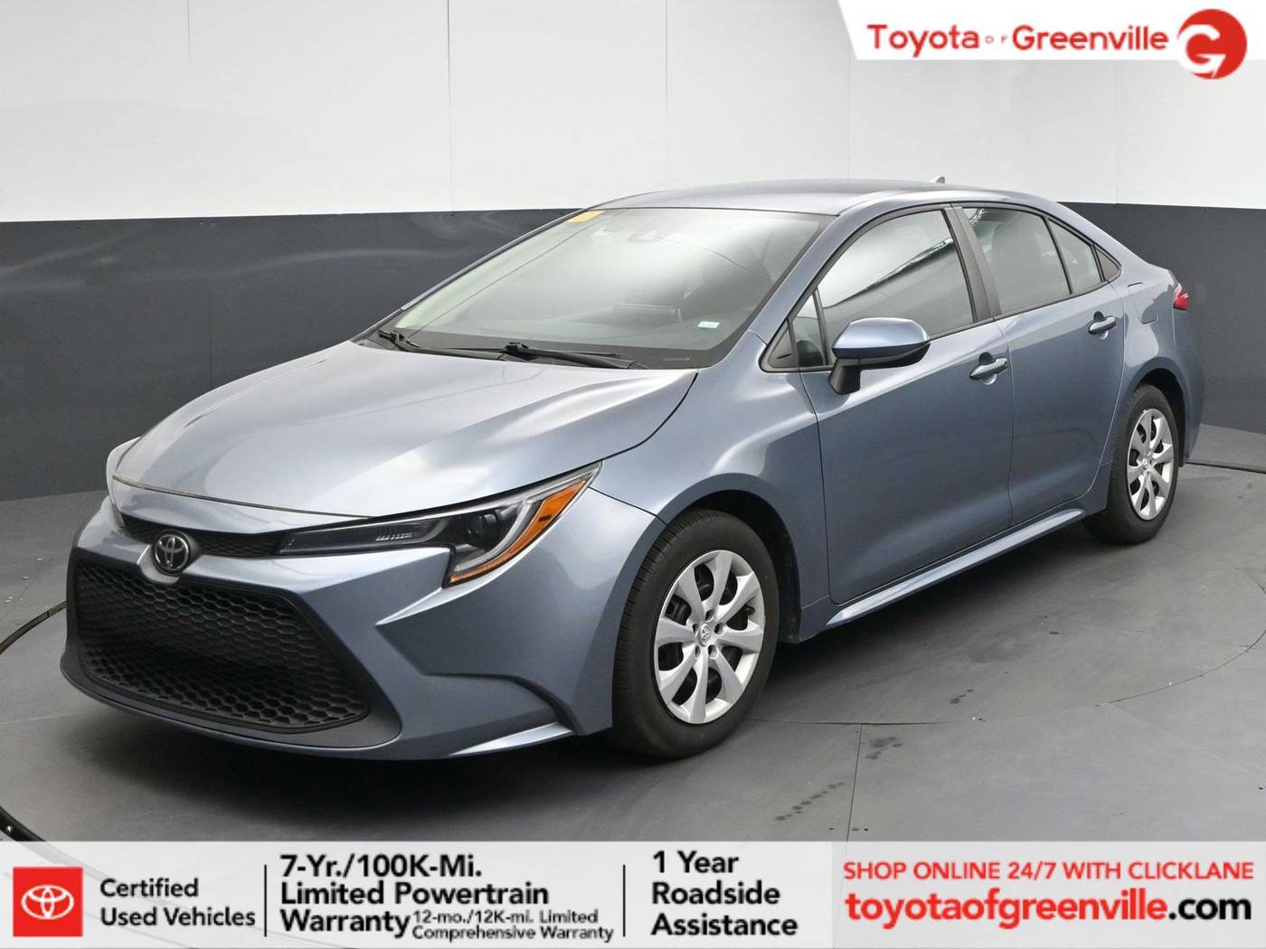 2021 Toyota Corolla LE — Sedan — 50,449 mi — Greenville, SC