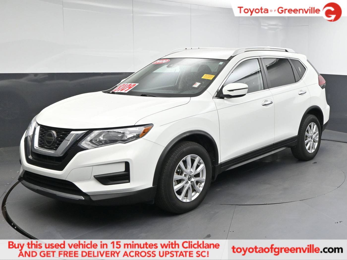 2020 Nissan Rogue SV — SUV — 67,718 mi — Greenville, SC