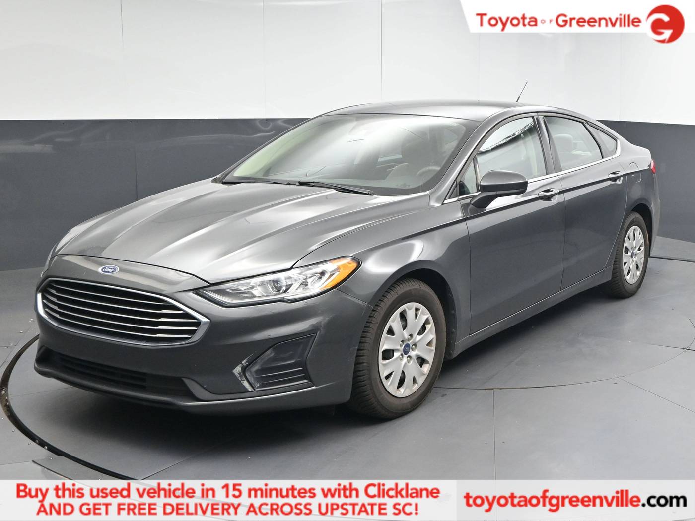 2019 Ford Fusion S — Sedan — 66,869 mi — Greenville, SC