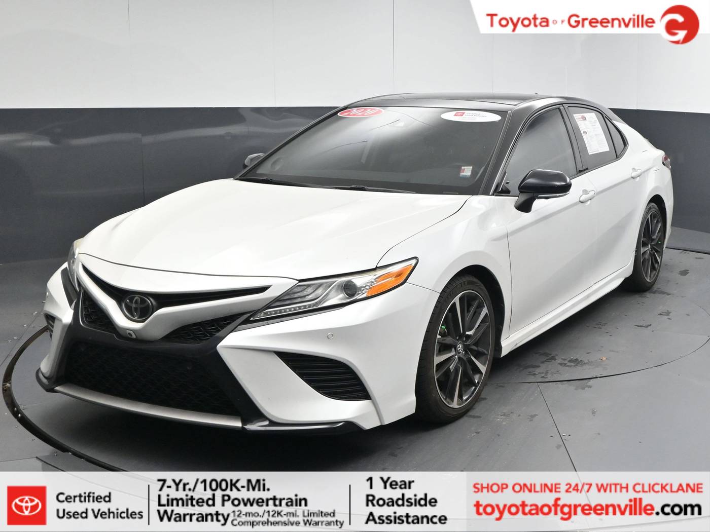 2020 Toyota Camry XSE V6 — Sedan — 53,741 mi — Greenville, SC