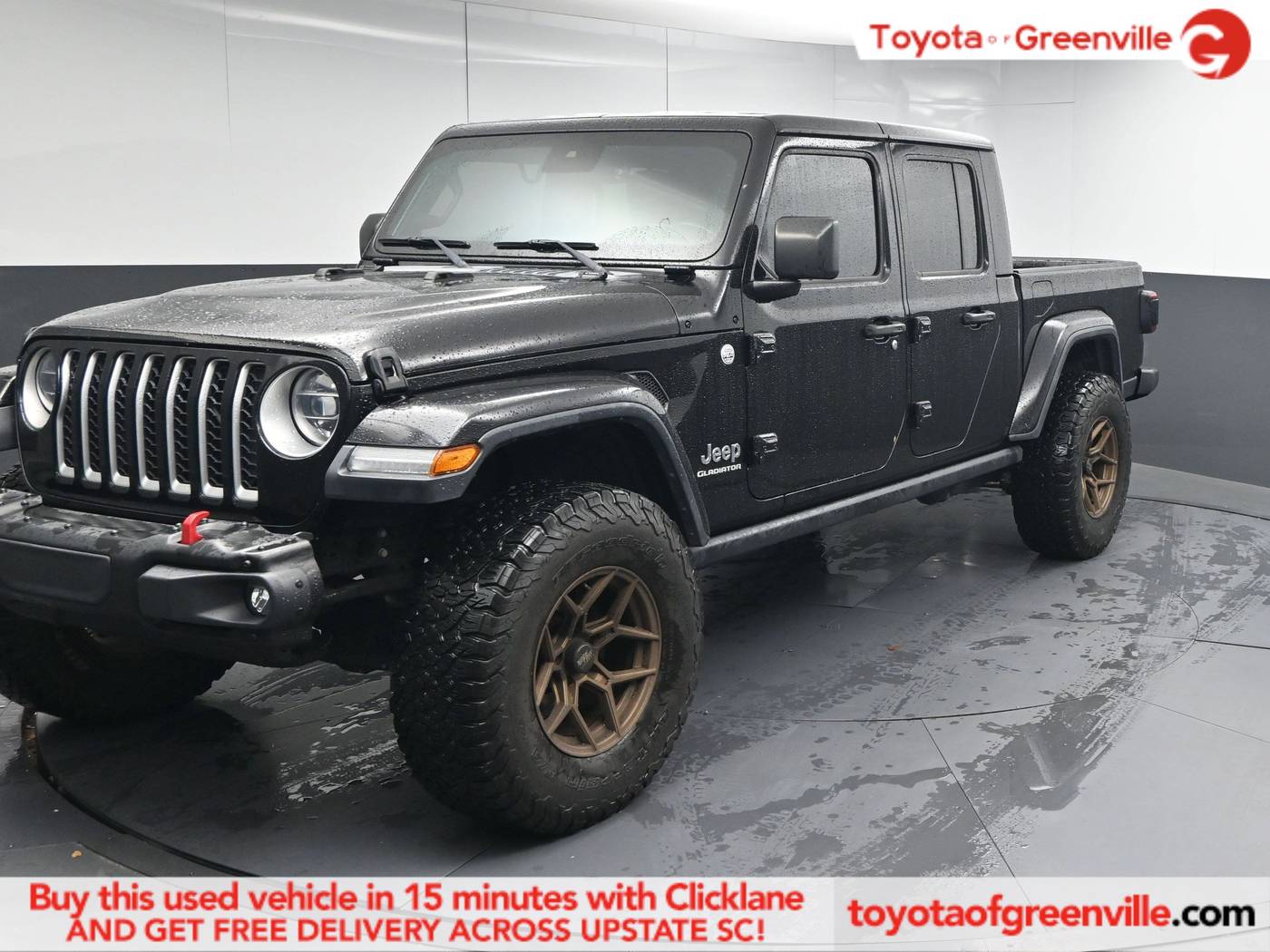 2020 Jeep Gladiator Overland — Pickup Truck — 62,423 mi — Greenville, SC