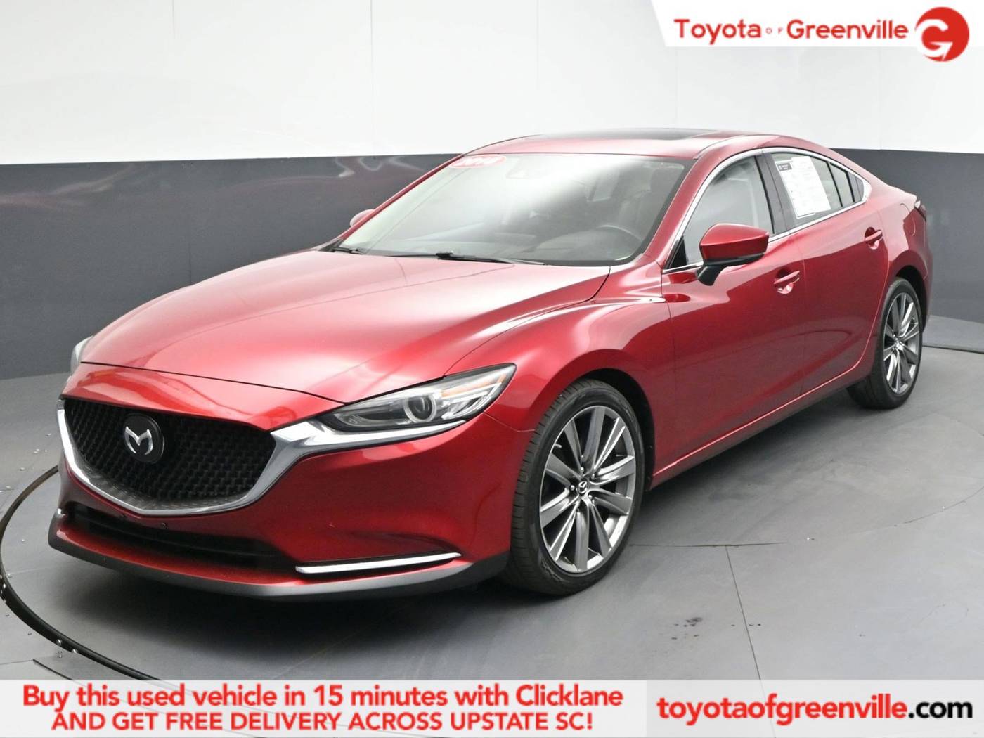 2018 Mazda Mazda6 Grand Touring Reserve — Sedan — 100,691 mi — Greenville, SC