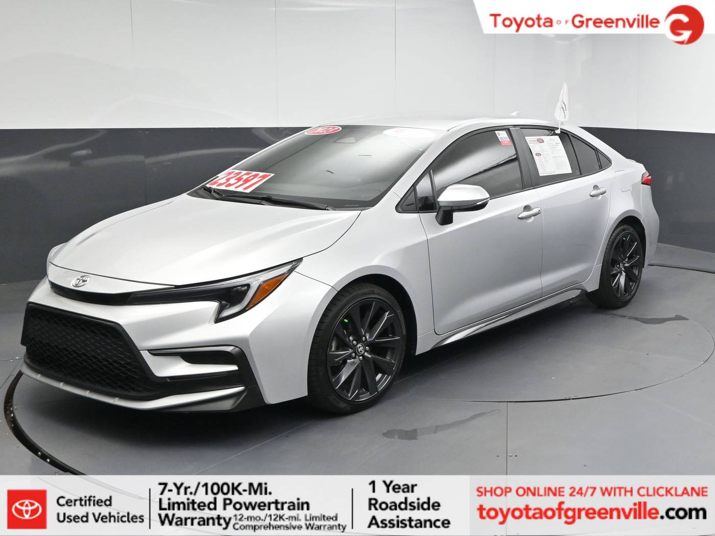 2023 Toyota Corolla SE — Sedan — 55,843 mi — Greenville, SC