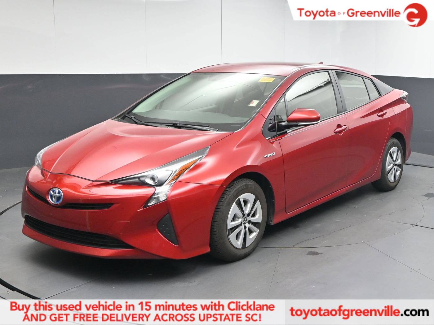 2016 Toyota Prius Four — Hatchback — 43,846 mi — Greenville, SC