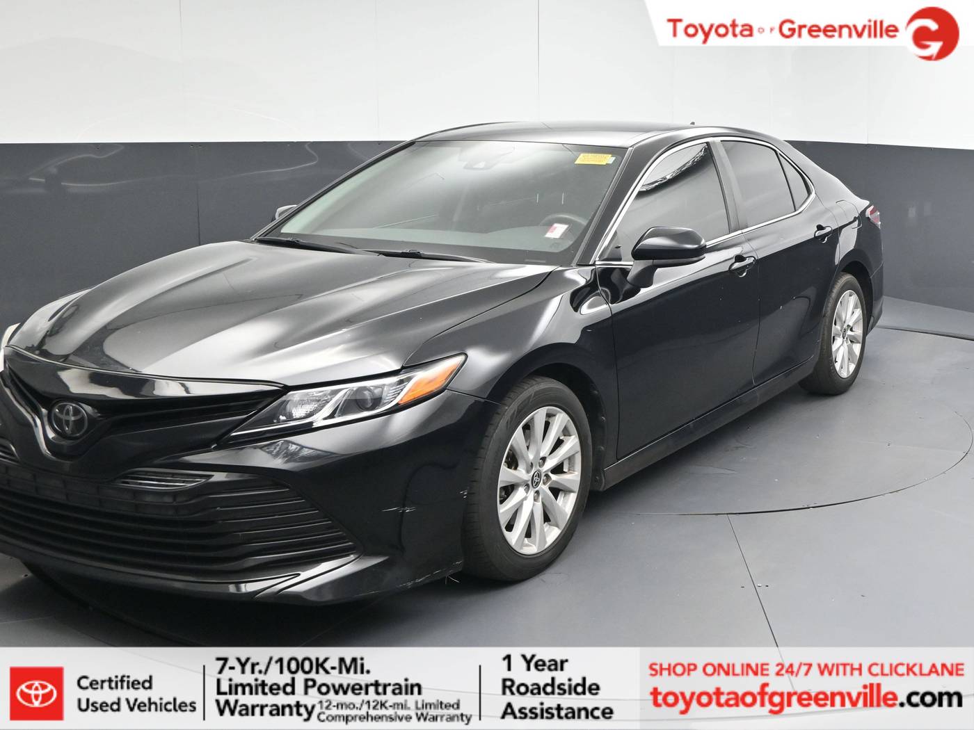 2020 Toyota Camry LE — Sedan — 76,000 mi — Greenville, SC