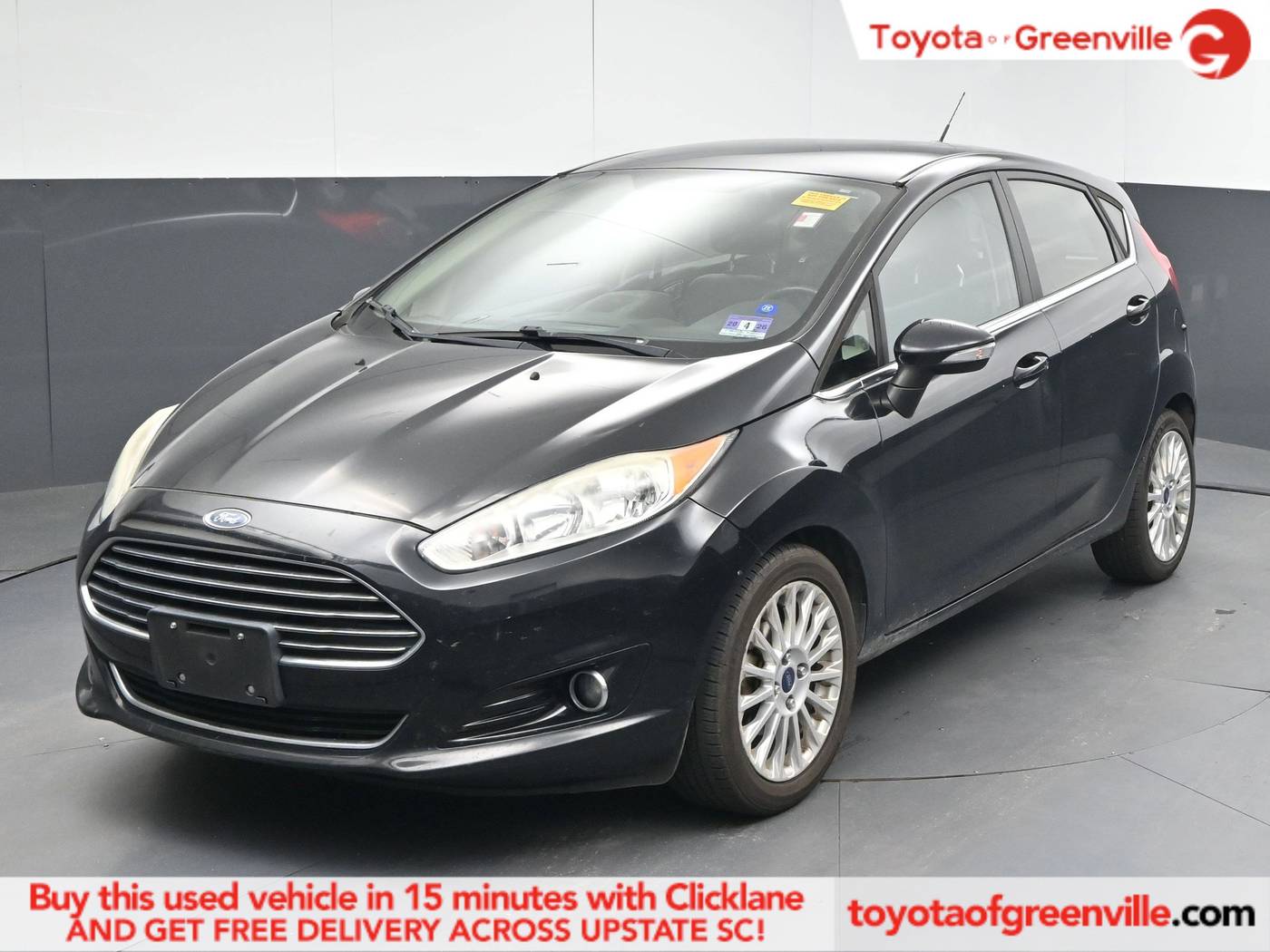 2016 Ford Fiesta Titanium — Hatchback — 109,764 mi — Greenville, SC