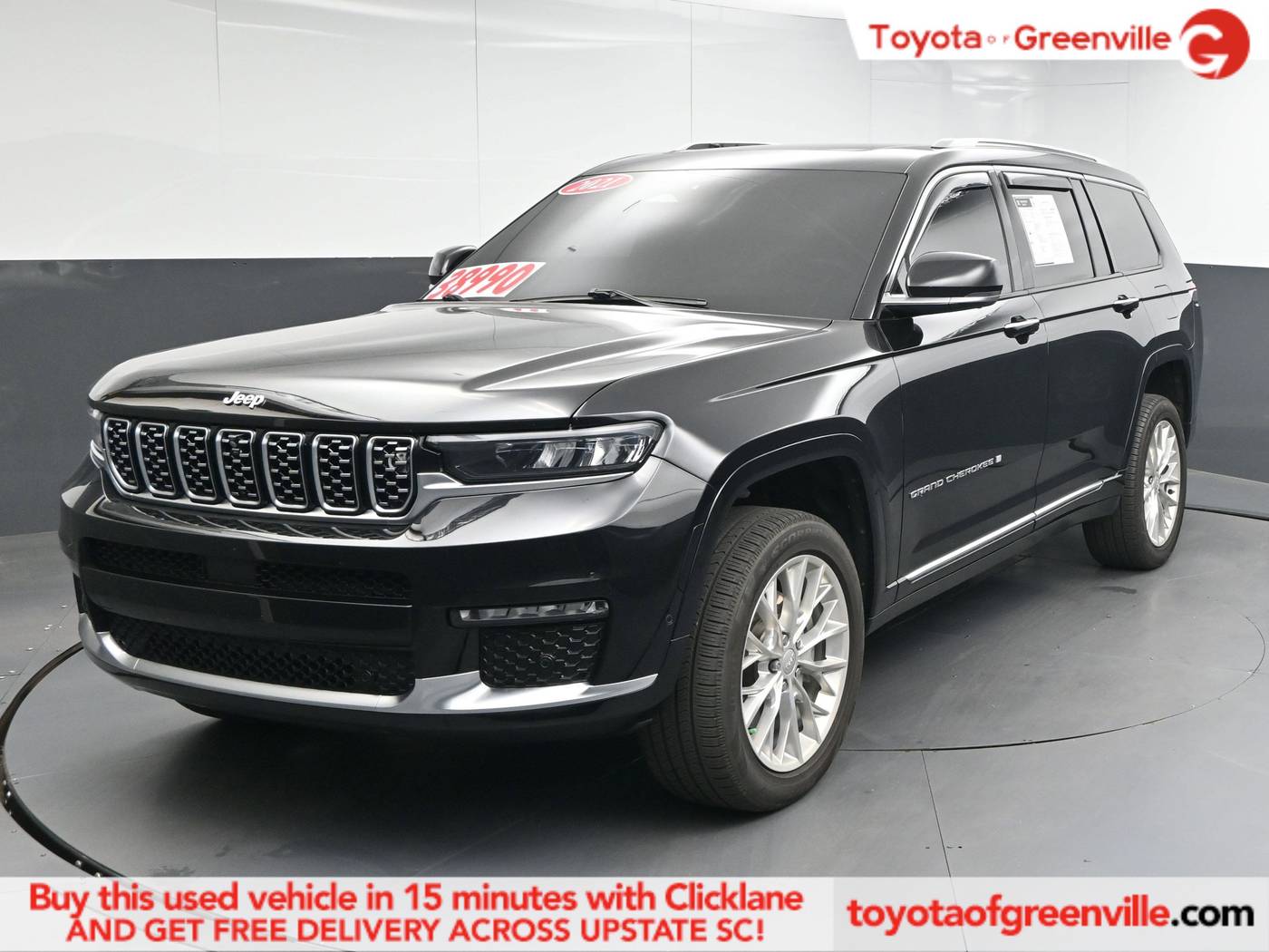 2021 Jeep Grand Cherokee Summit — SUV — 68,041 mi — Greenville, SC