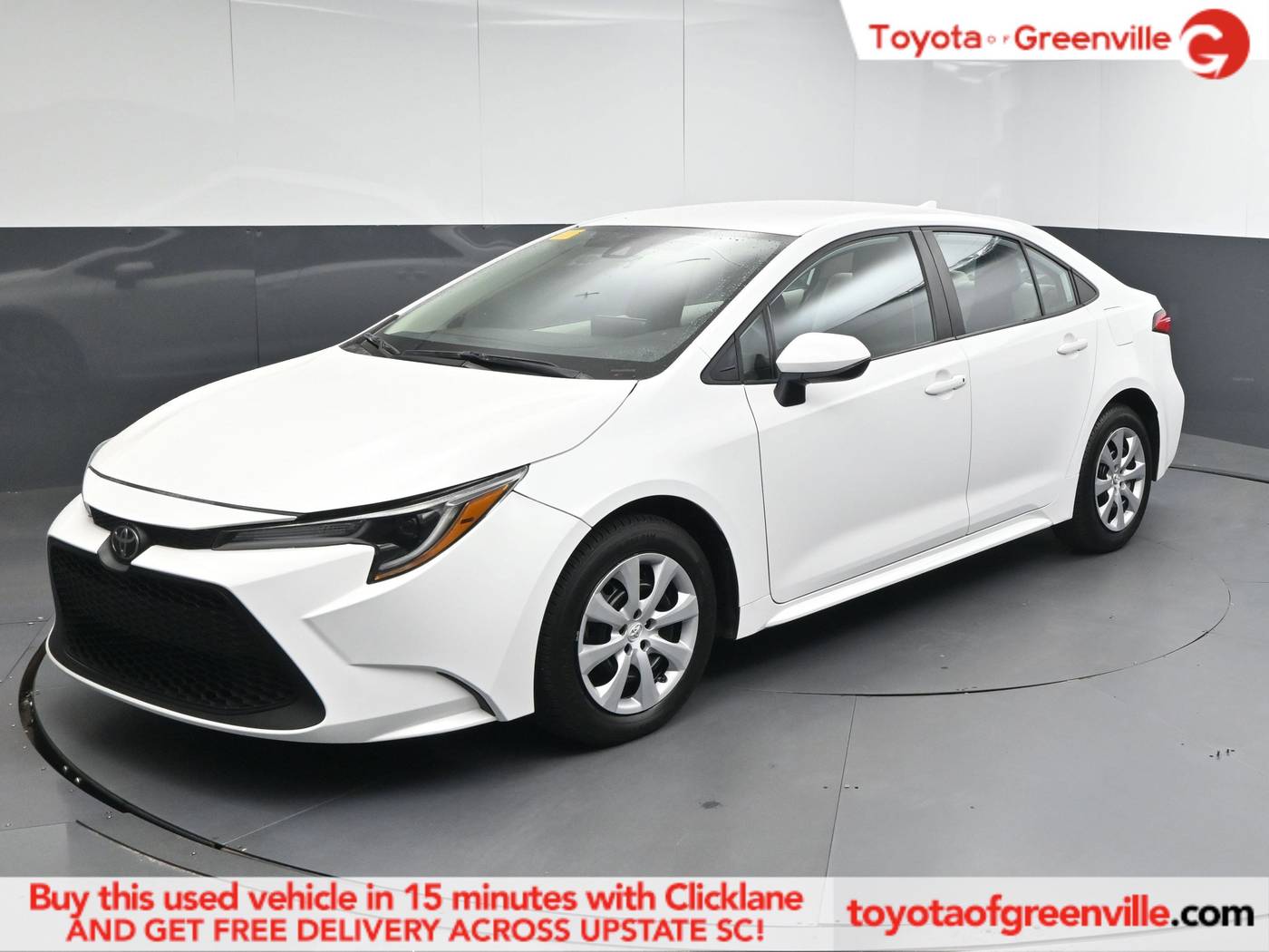 2022 Toyota Corolla LE — Sedan — 59,245 mi — Greenville, SC