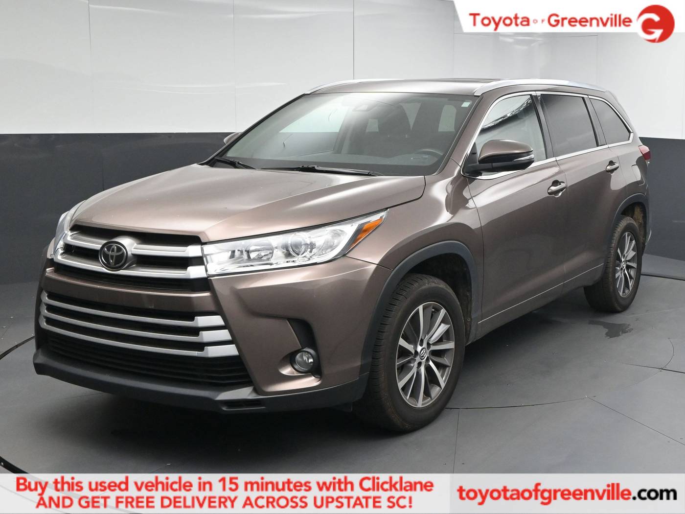 2018 Toyota Highlander XLE — SUV — 52,989 mi — Greenville, SC