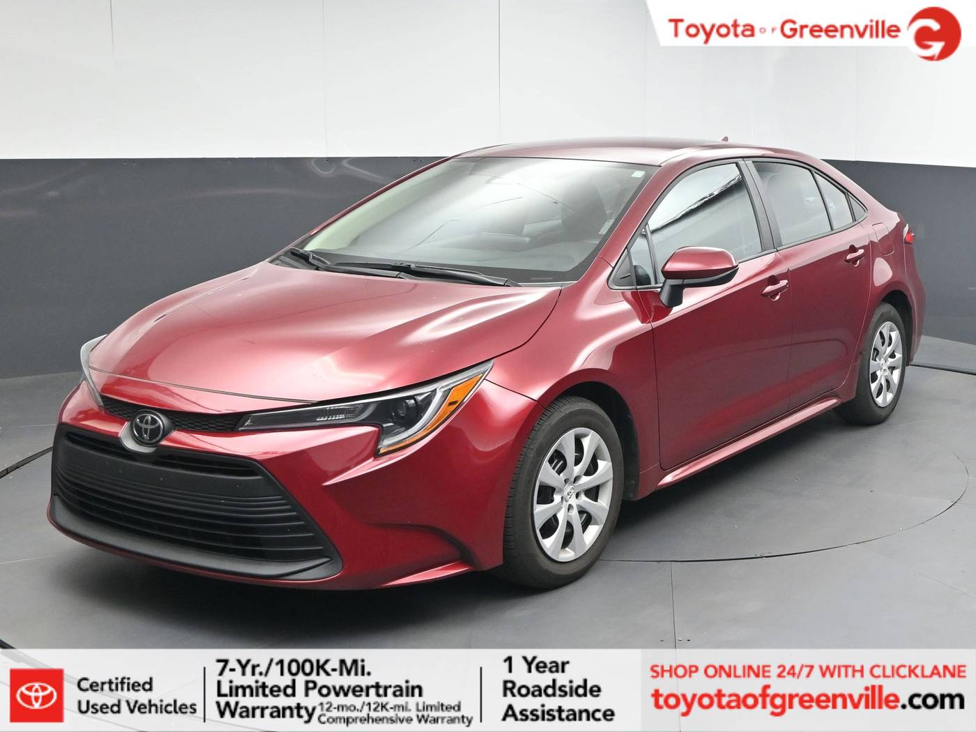 2024 Toyota Corolla LE — Sedan — 12,399 mi — Greenville, SC