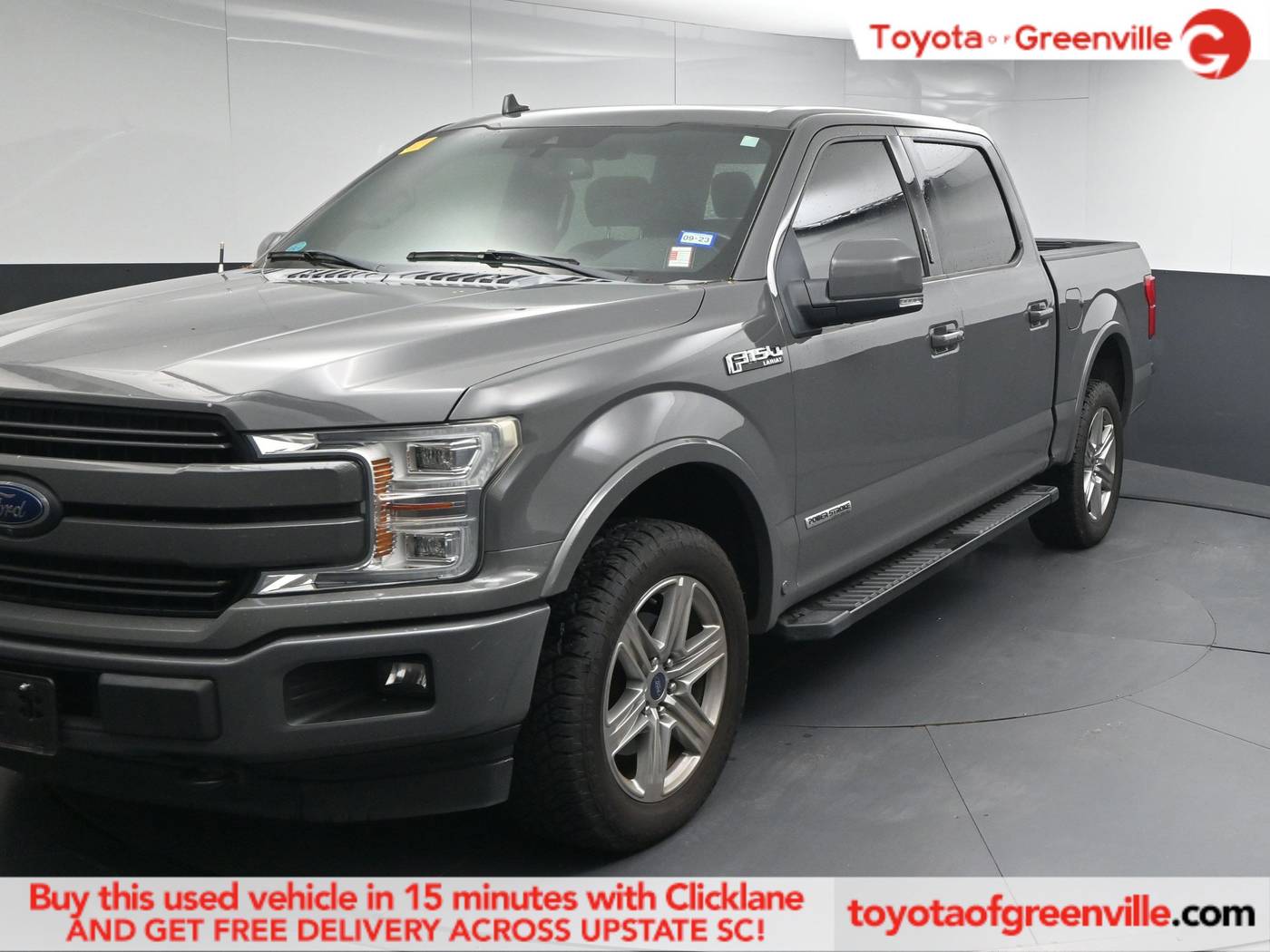 2018 Ford F-150 Lariat — Pickup Truck — 83,283 mi — Greenville, SC