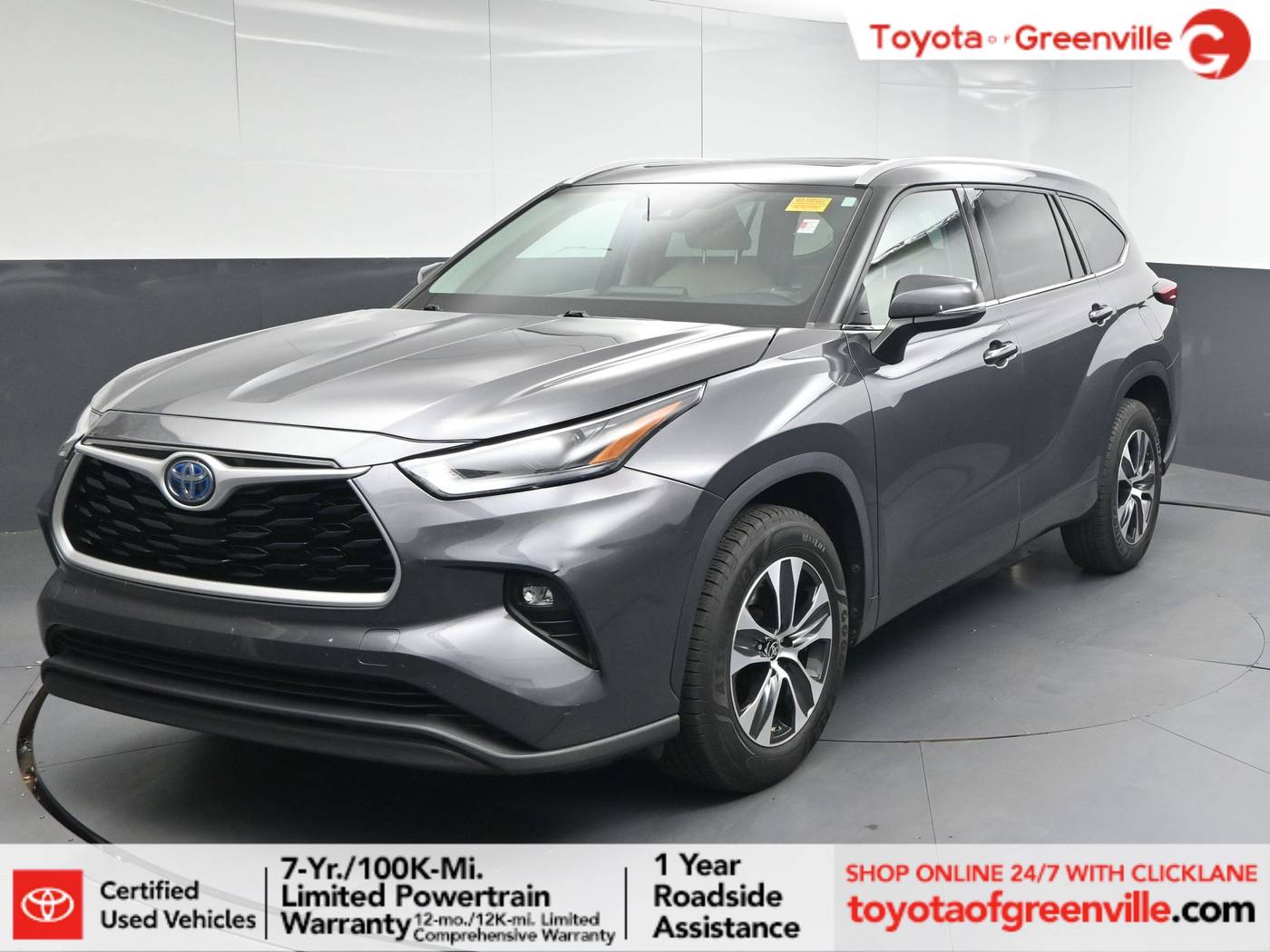 2022 Toyota Highlander Hybrid XLE — SUV — 66,015 mi — Greenville, SC