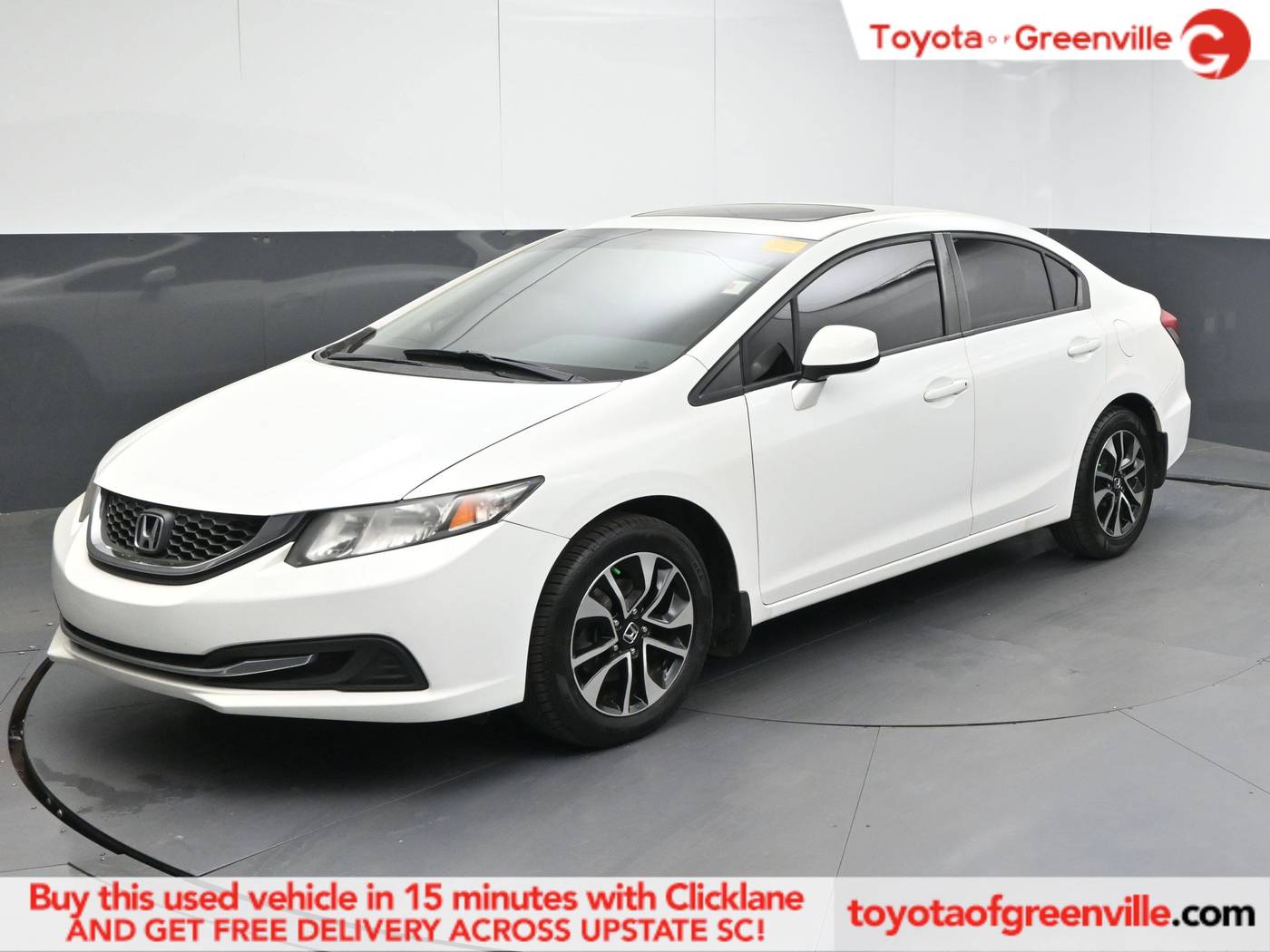 2013 Honda Civic EX — Sedan — 145,468 mi — Greenville, SC
