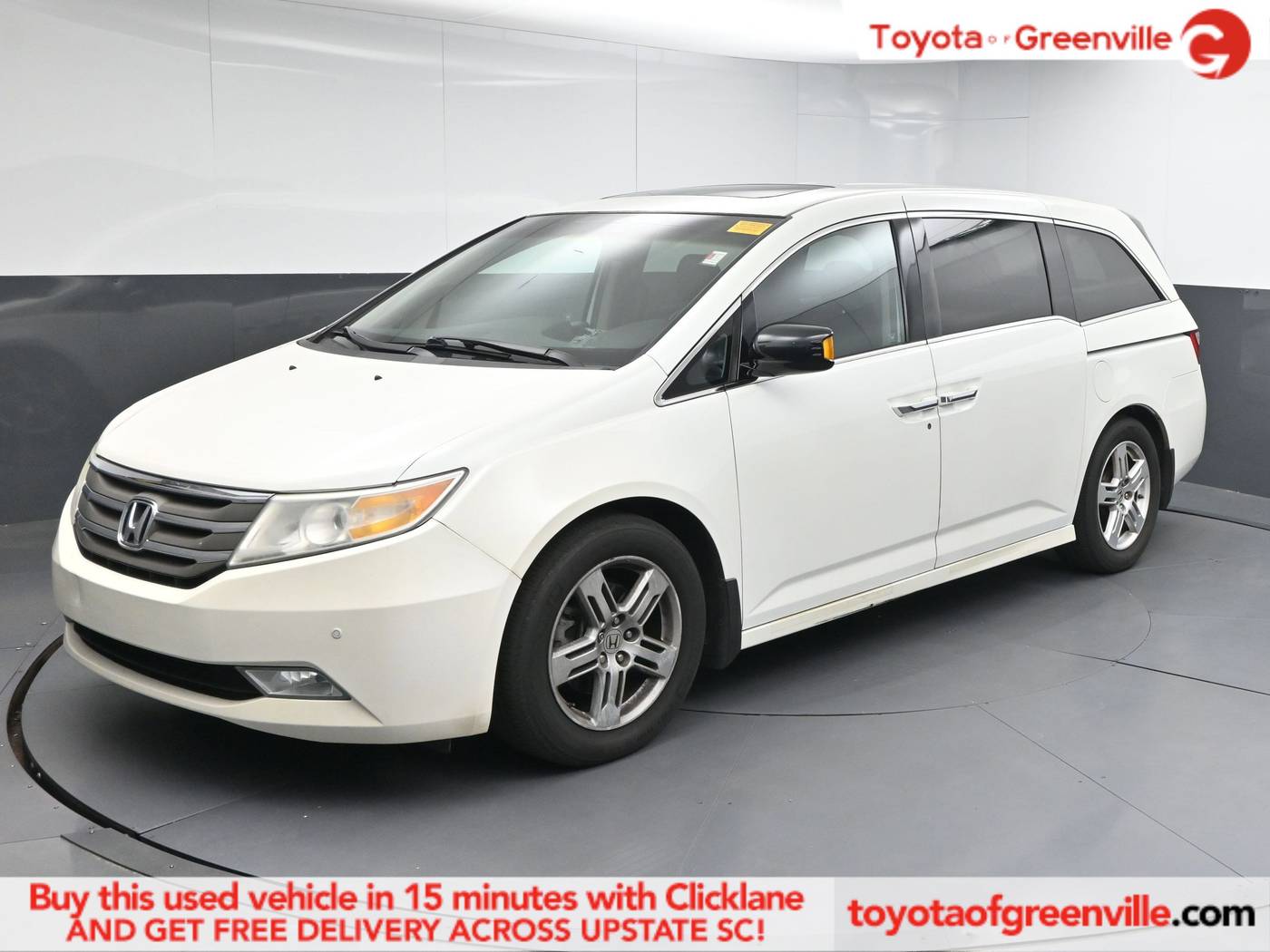 2012 Honda Odyssey Touring — Minivan — 182,538 mi — Greenville, SC