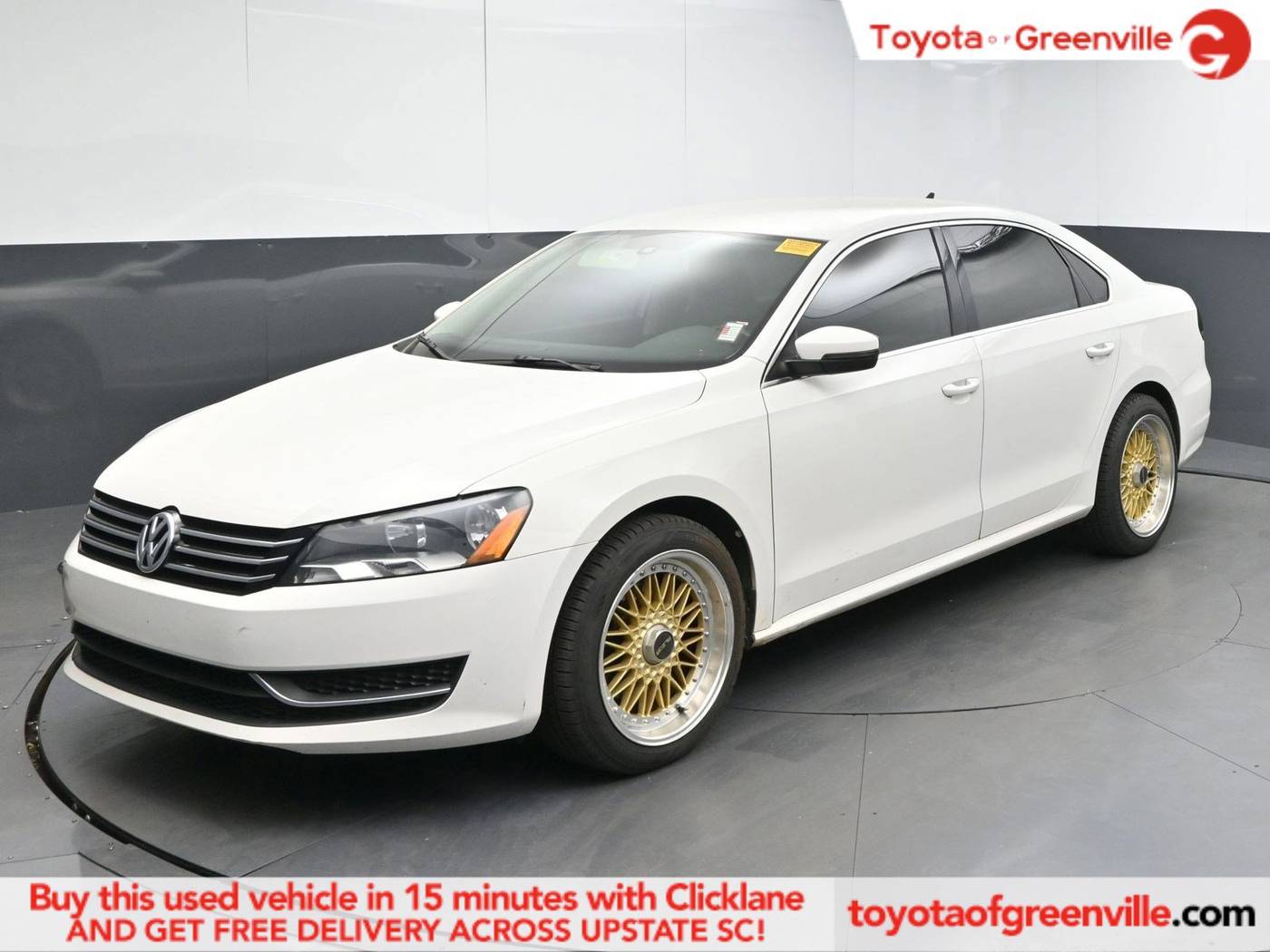 2015 Volkswagen Passat 1.8T SE — Sedan — 128,026 mi — Greenville, SC