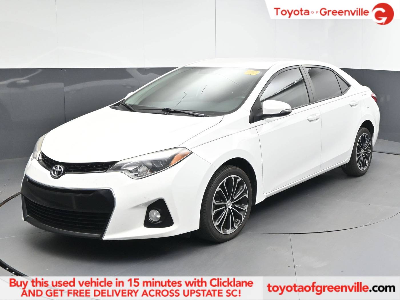 2015 Toyota Corolla S Plus — Sedan — 174,451 mi — Greenville, SC
