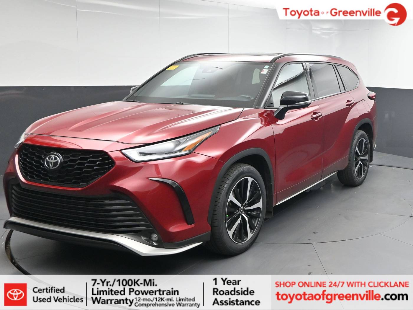 2022 Toyota Highlander XSE — SUV — 68,378 mi — Greenville, SC