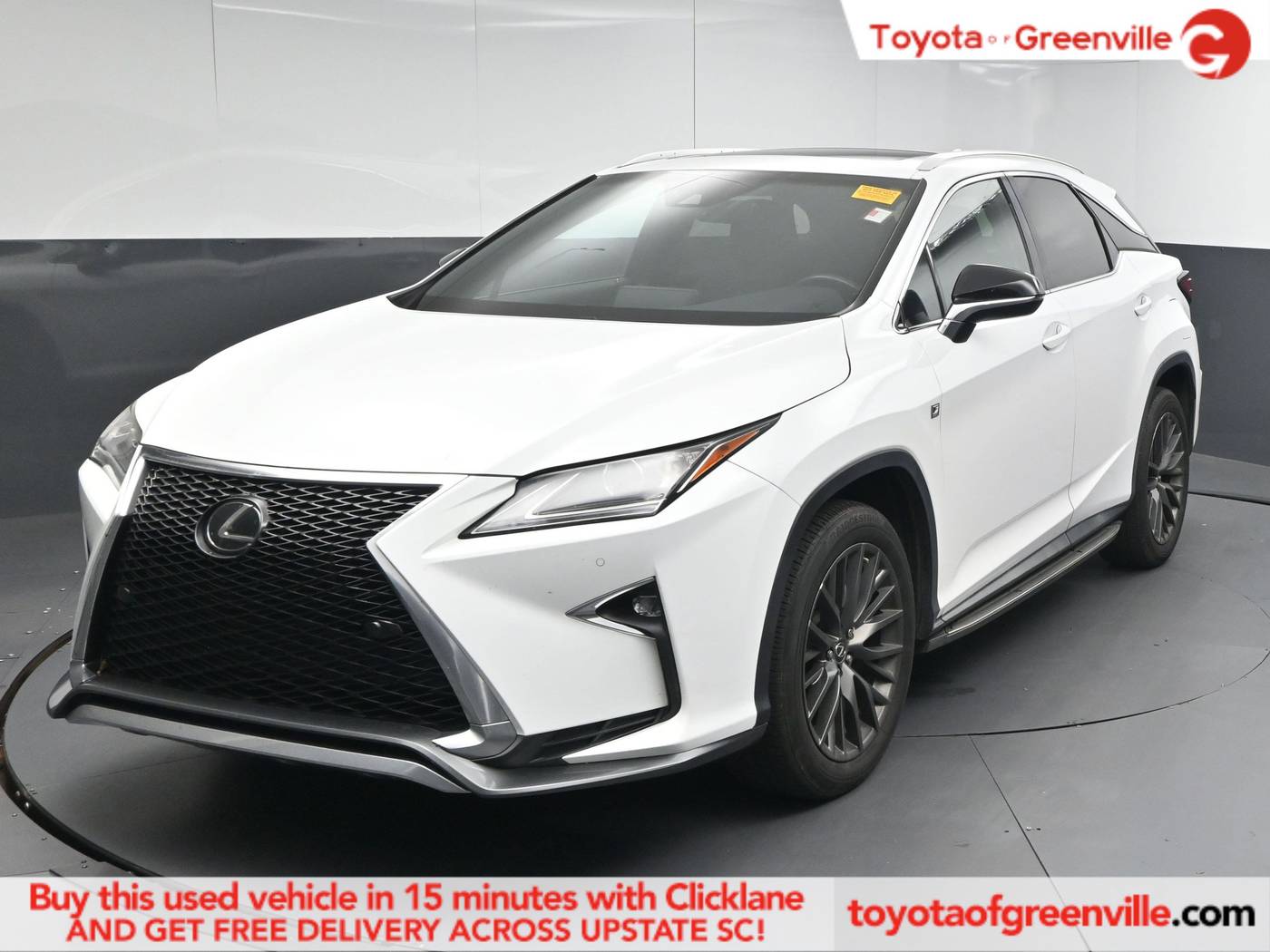 2017 Lexus RX RX 350 F Sport — SUV — 117,669 mi — Greenville, SC