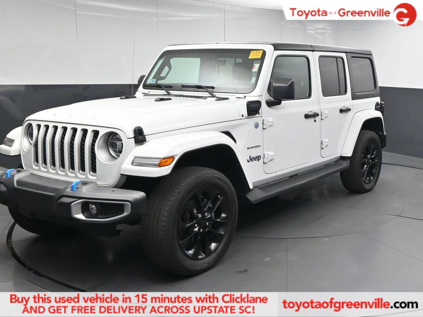 2022 Jeep Wrangler Sahara 4xe — SUV — 51,641 mi — Greenville, SC
