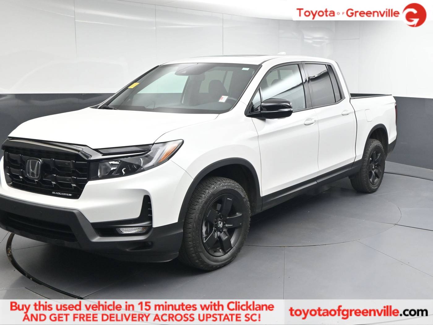 2024 Honda Ridgeline Black Edition — Pickup Truck — 13,249 mi — Greenville, SC