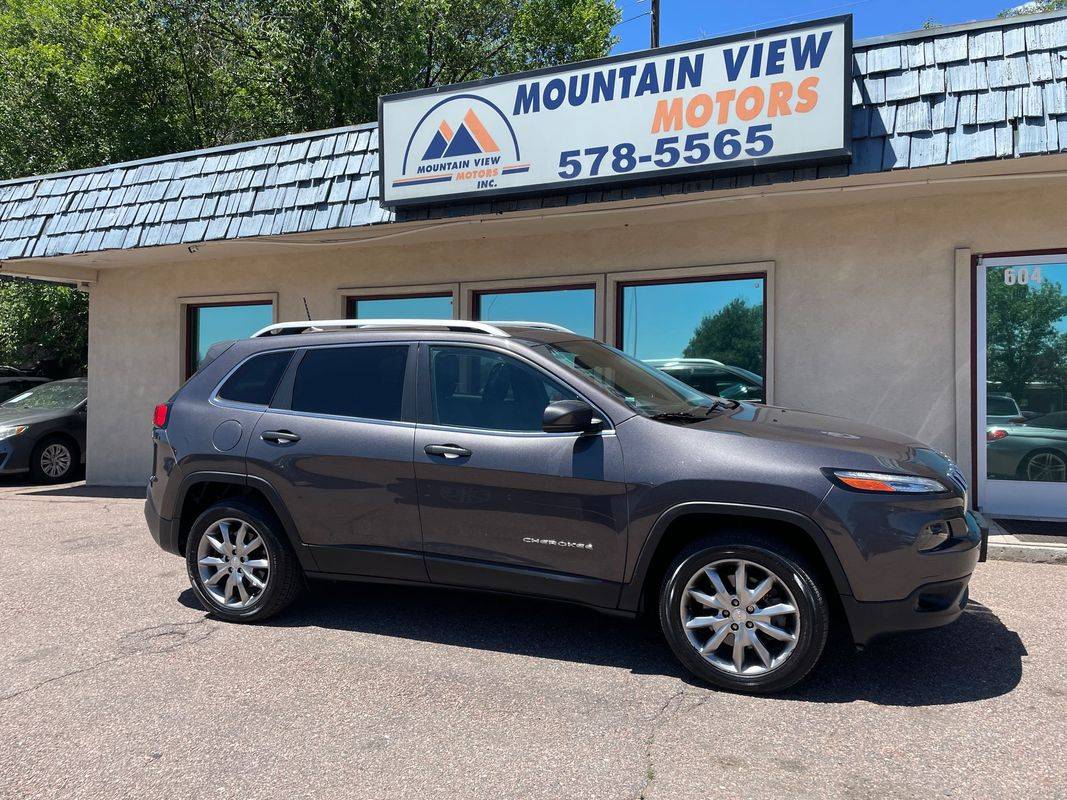 2018 Jeep Cherokee Limited — SUV — 92,442 mi — Colorado Springs, CO