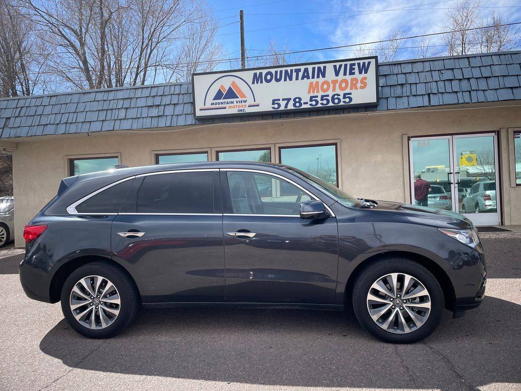 2016 Acura MDX Technology with Entertainment Package — SUV — 105,294 mi — Colorado Springs, CO