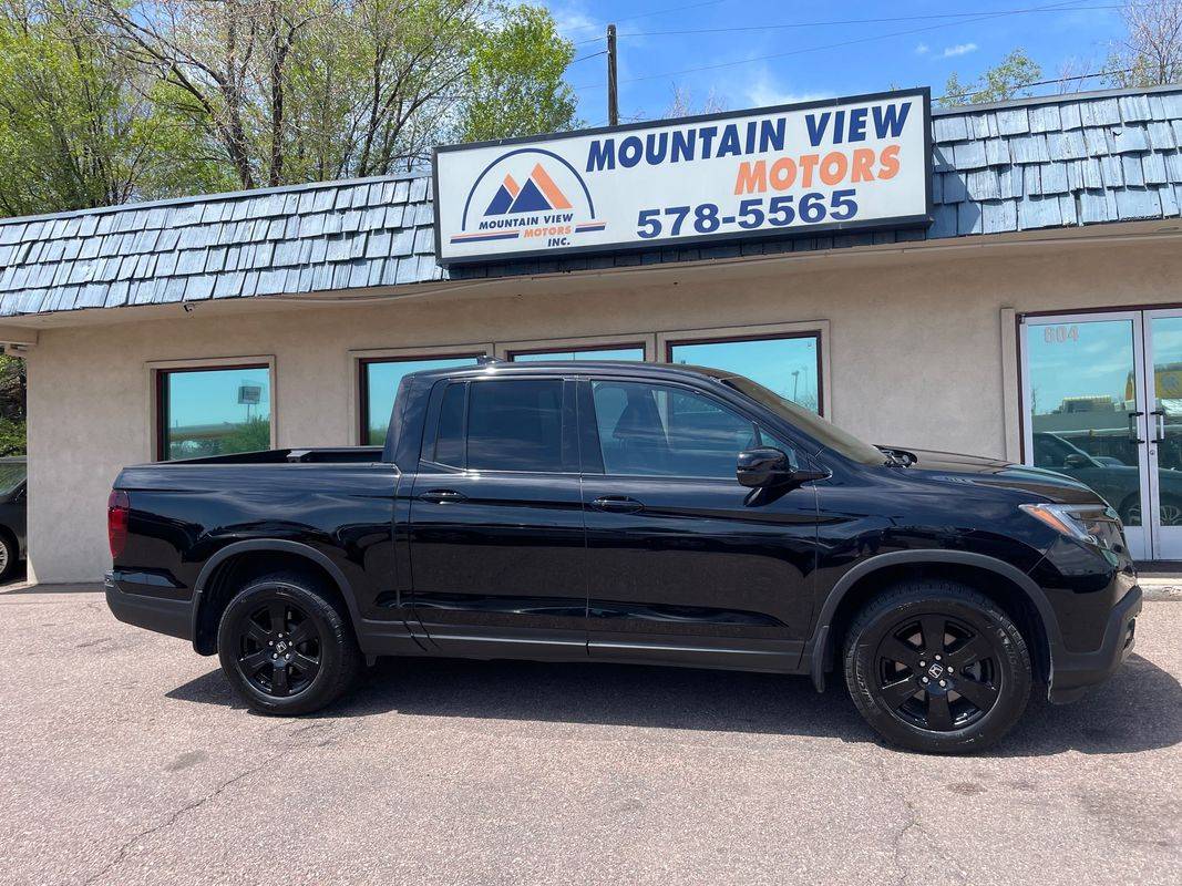 2017 Honda Ridgeline Black Edition — Pickup Truck — 119,836 mi — Colorado Springs, CO