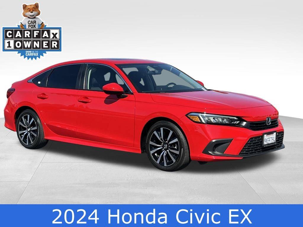 2024 Honda Civic EX — Sedan — 21,405 mi — Lancaster, CA