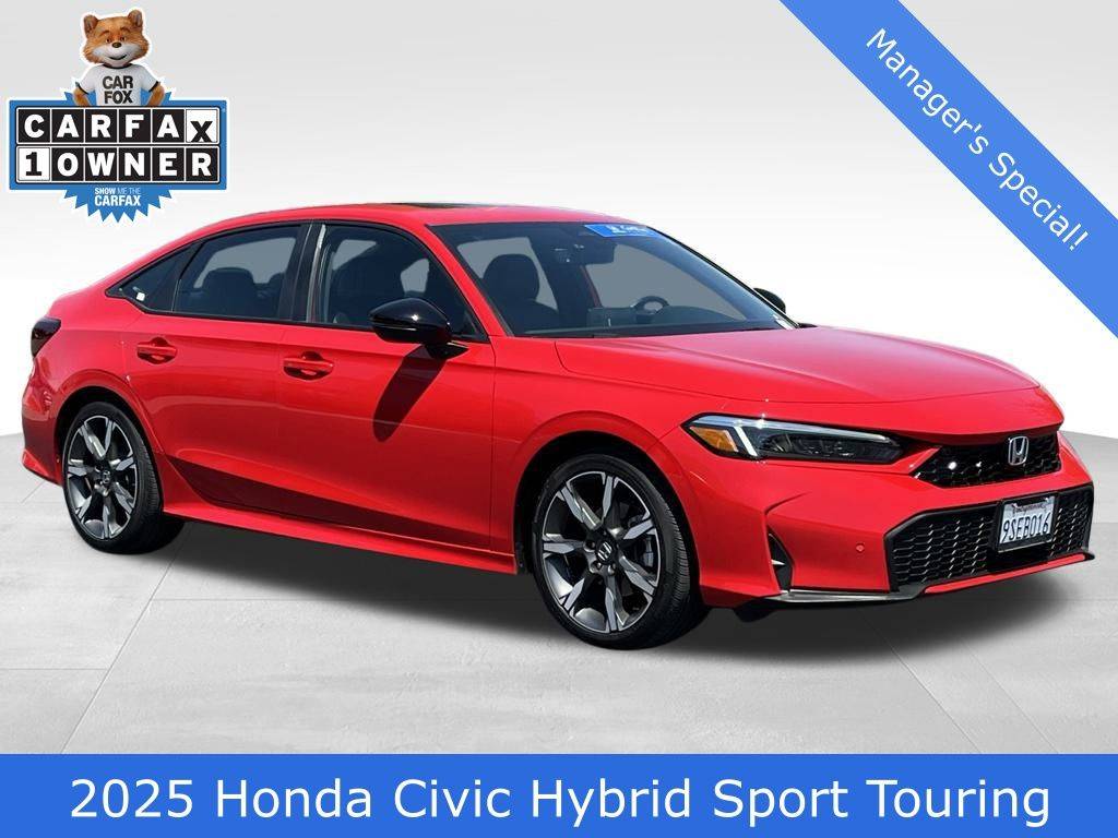 2025 Honda Civic Hybrid Sport Touring — Sedan — 9,502 mi — Lancaster, CA