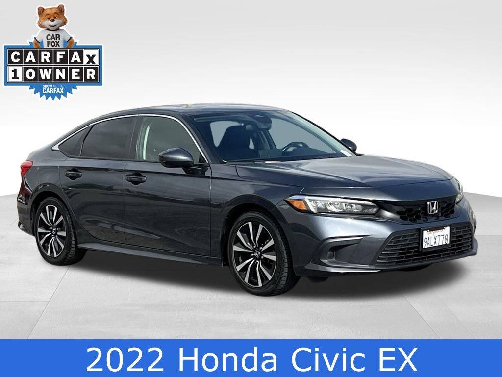2022 Honda Civic EX — Sedan — 9,672 mi — Lancaster, CA