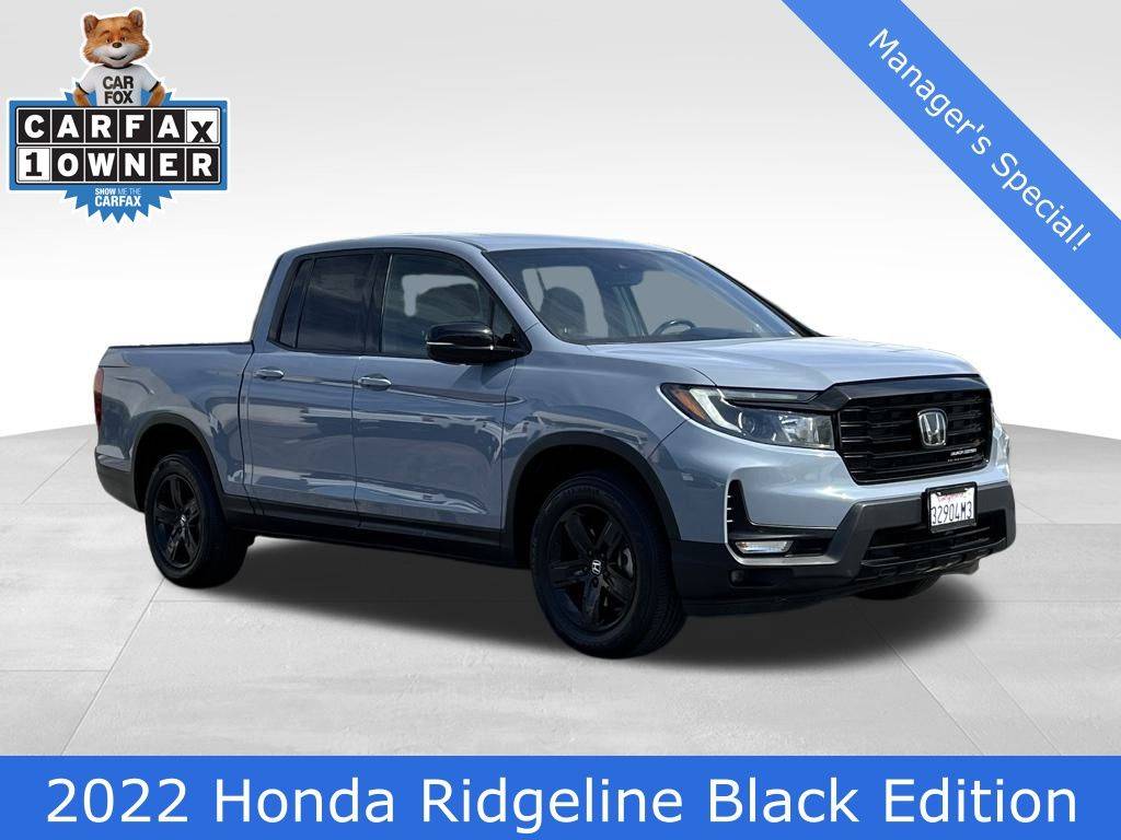 2022 Honda Ridgeline Black Edition — Pickup Truck — 54,215 mi — Lancaster, CA
