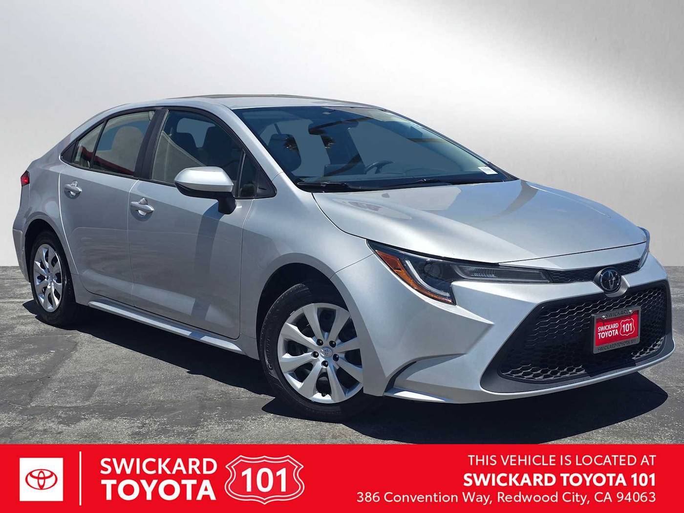 2020 Toyota Corolla LE — Sedan — 34,196 mi — Redwood City, CA
