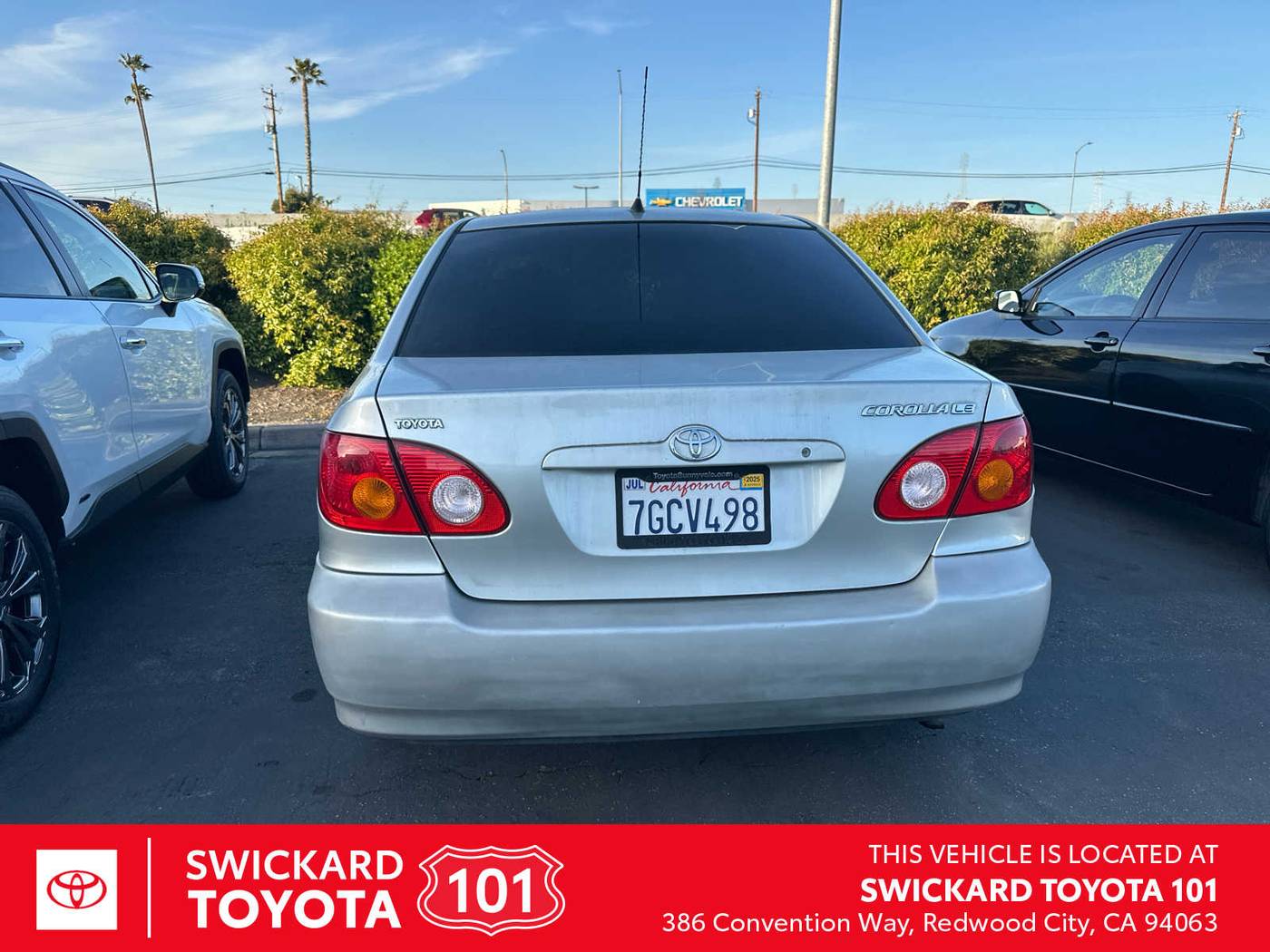 2004 Toyota Corolla LE — Sedan — 150,211 mi — Redwood City, CA