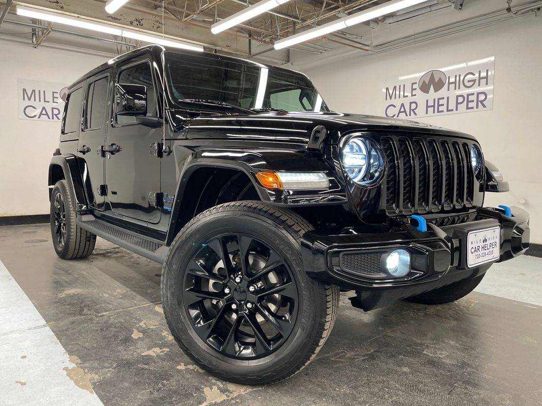 2021 Jeep Wrangler Sahara High Altitude 4xe — SUV — 45,178 mi — Denver, CO