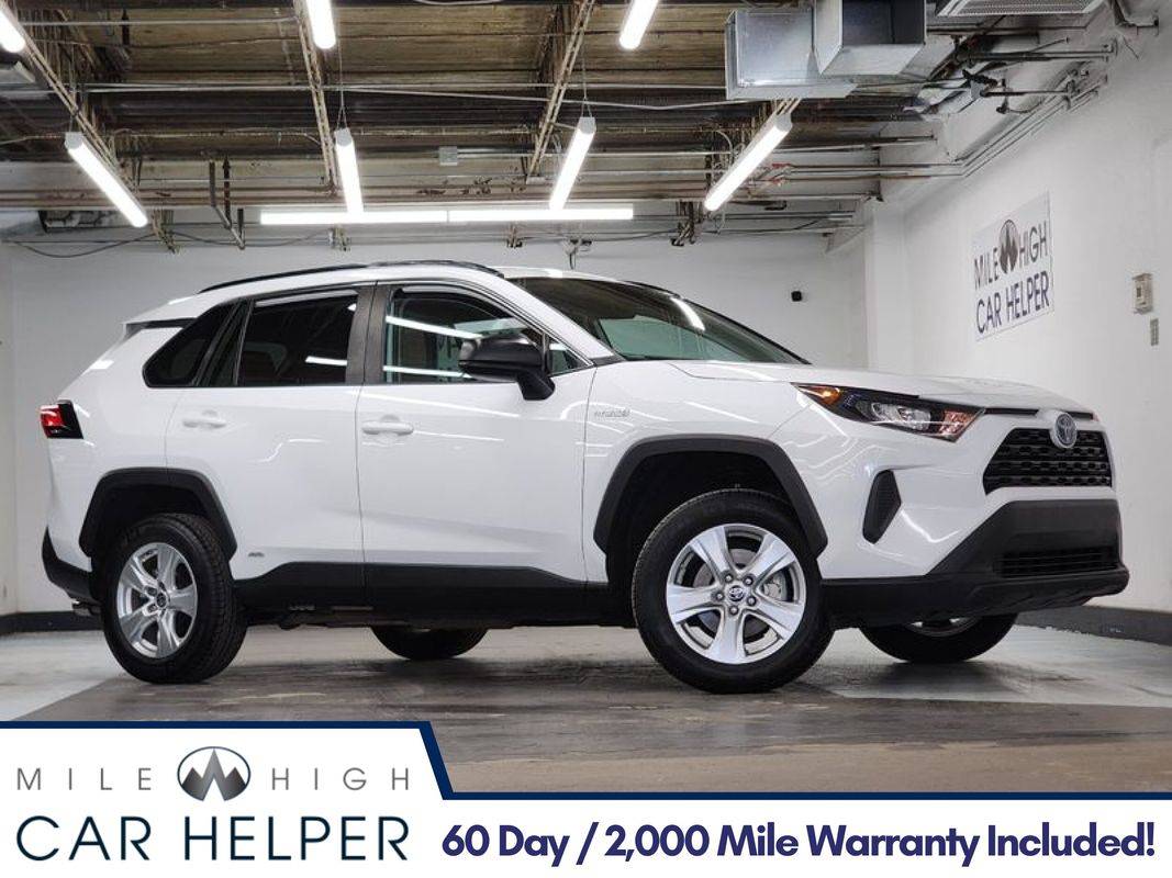 2021 Toyota RAV4 Hybrid LE — SUV — 84,722 mi — Denver, CO