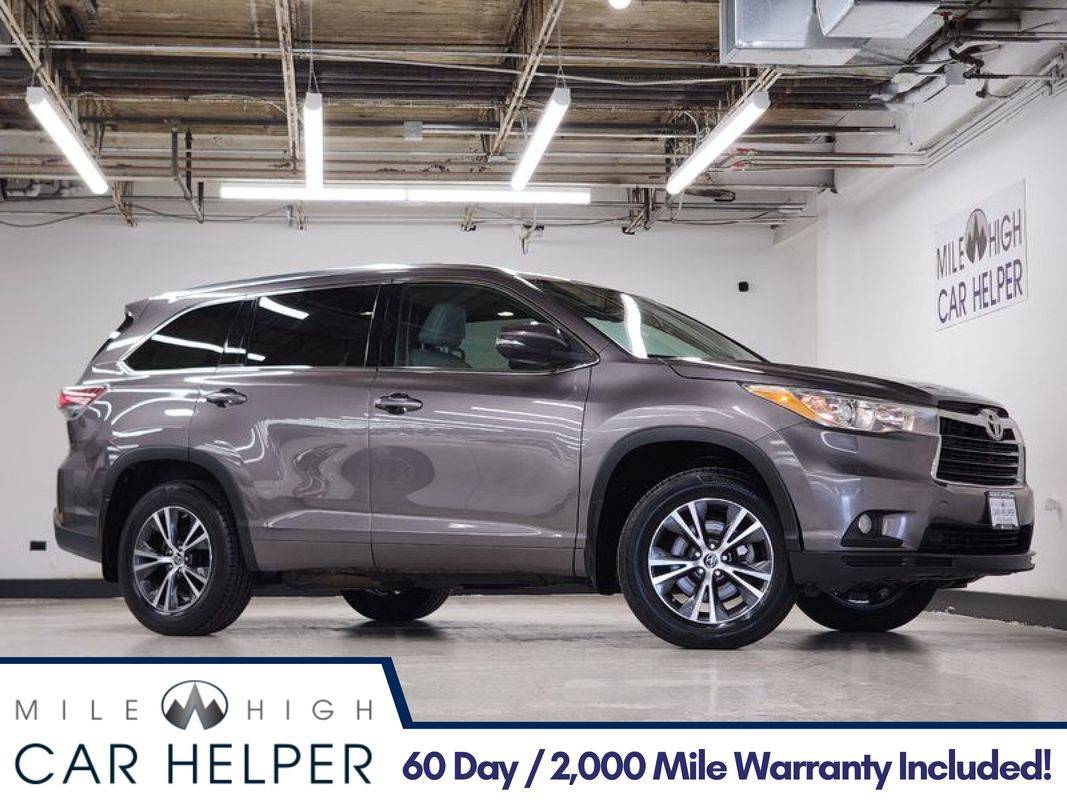 2016 Toyota Highlander XLE — SUV — 85,236 mi — Denver, CO