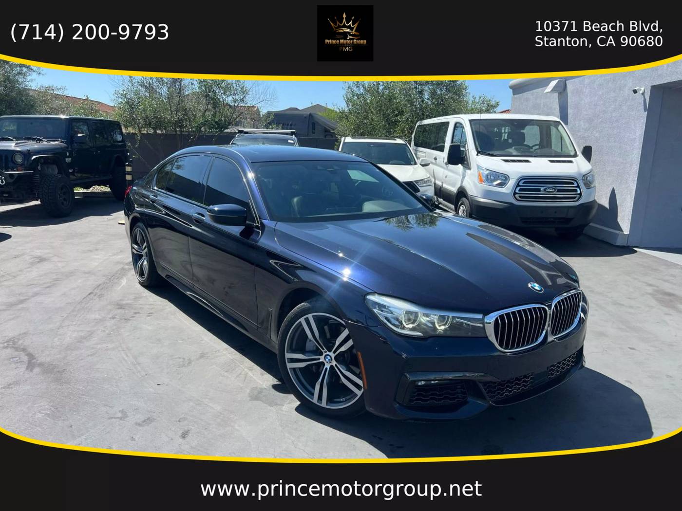 2016 BMW 7 Series 740i — Sedan — 95,282 mi — Stanton, CA