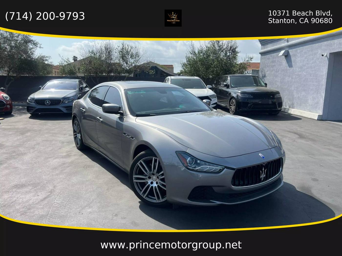 2016 Maserati Ghibli S — Sedan — 52,520 mi — Stanton, CA