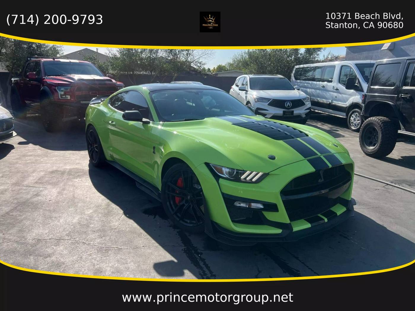 2020 Ford Mustang Shelby GT500 — Coupe — 20,514 mi — Stanton, CA