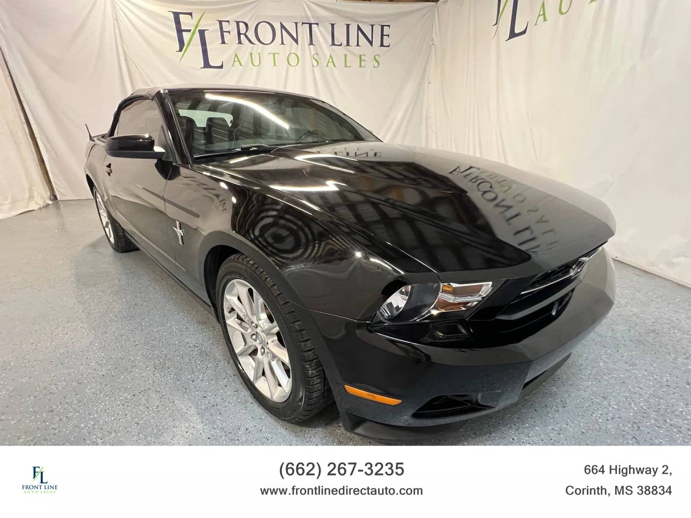 2011 Ford Mustang V6 Premium — Convertible — 73,726 mi — Corinth, MS