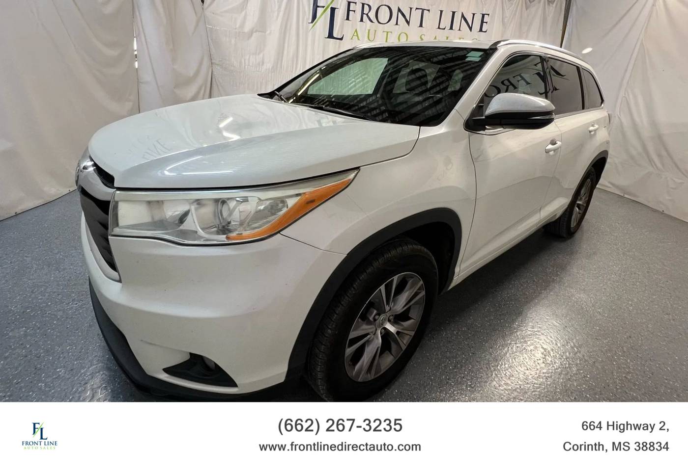 2014 Toyota Highlander XLE — SUV — 204,980 mi — Corinth, MS