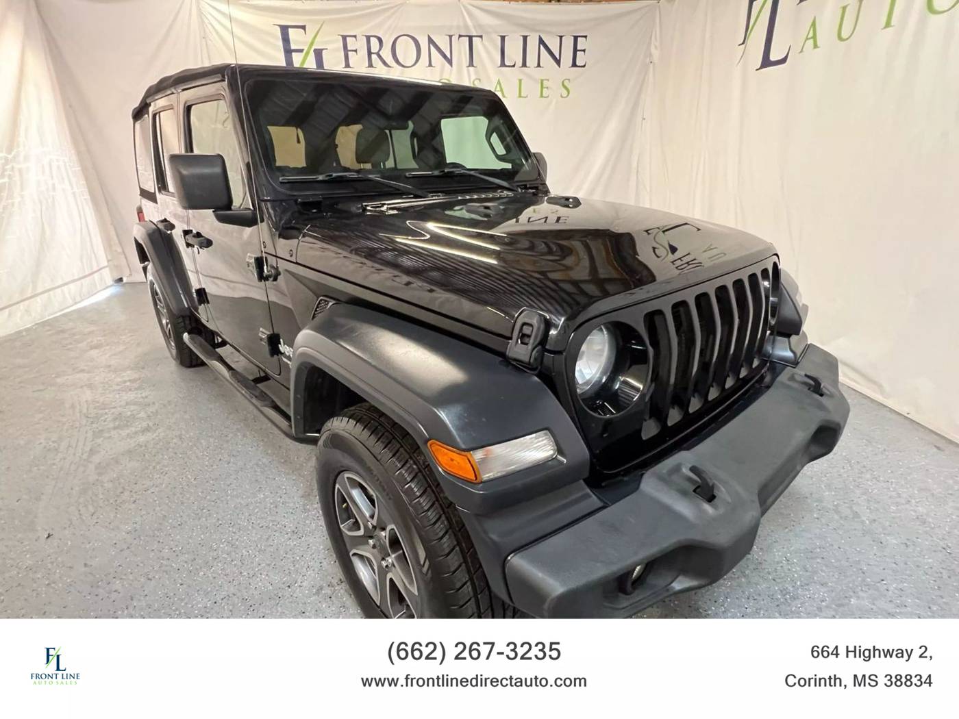 2018 Jeep Wrangler Sport S — SUV — 143,331 mi — Corinth, MS