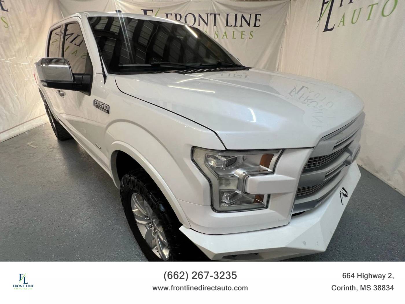 2016 Ford F-150 Platinum — Pickup Truck — 178,004 mi — Corinth, MS