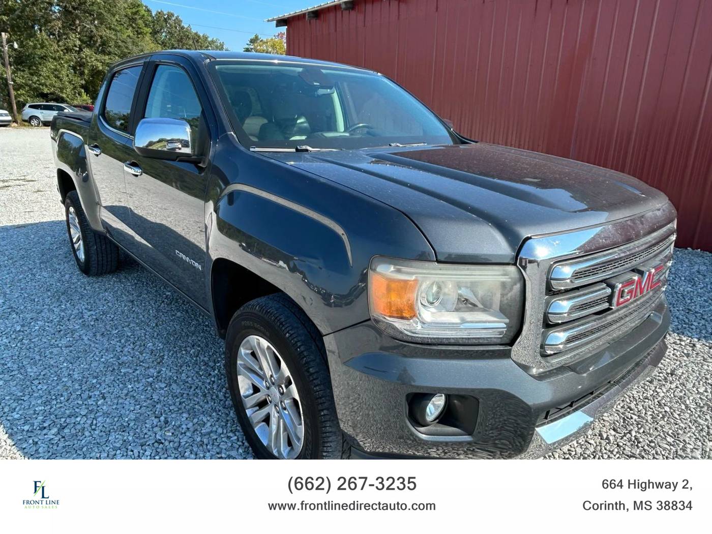 2017 GMC Canyon SLT — Pickup Truck — 141,459 mi — Corinth, MS
