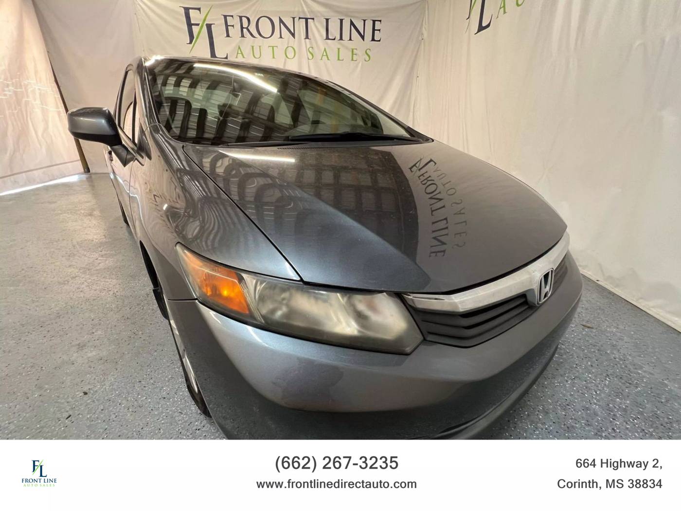 2012 Honda Civic LX — Sedan — 185,252 mi — Corinth, MS