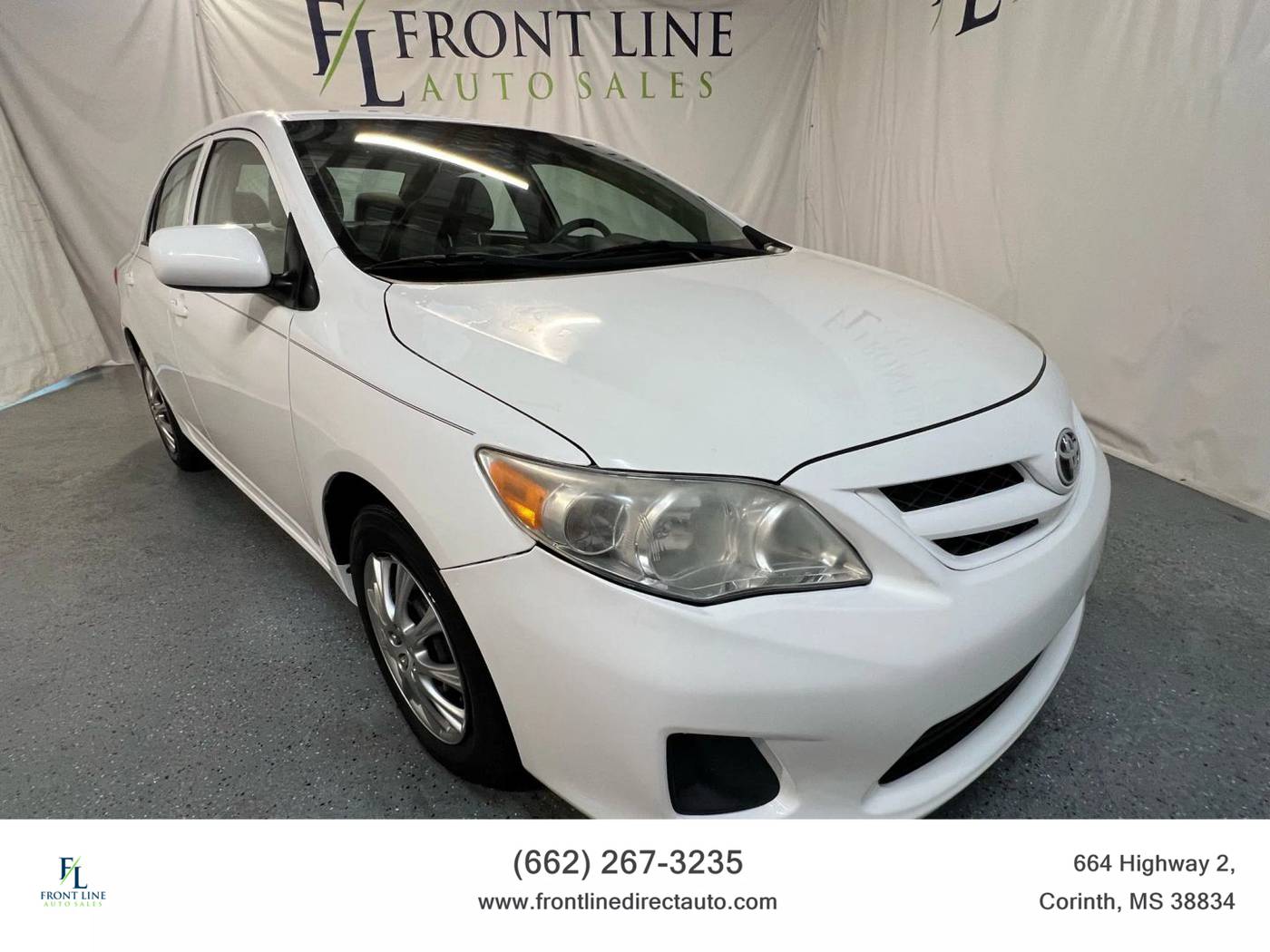 2012 Toyota Corolla LE — Sedan — 107,625 mi — Corinth, MS