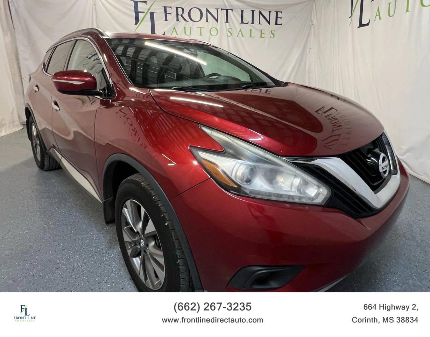 2015 Nissan Murano SV — SUV — 125,121 mi — Corinth, MS