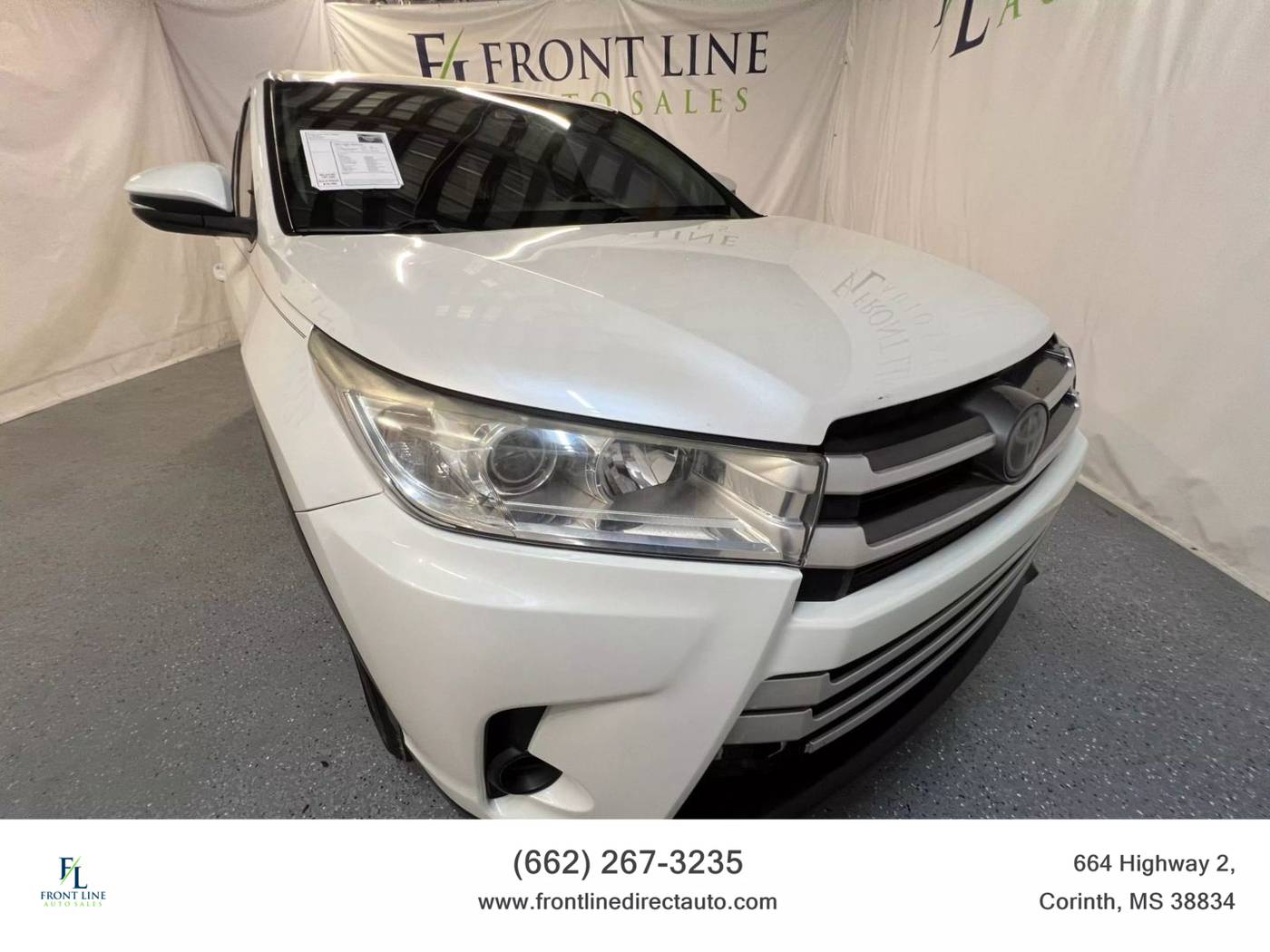 2018 Toyota Highlander LE — SUV — 161,235 mi — Corinth, MS
