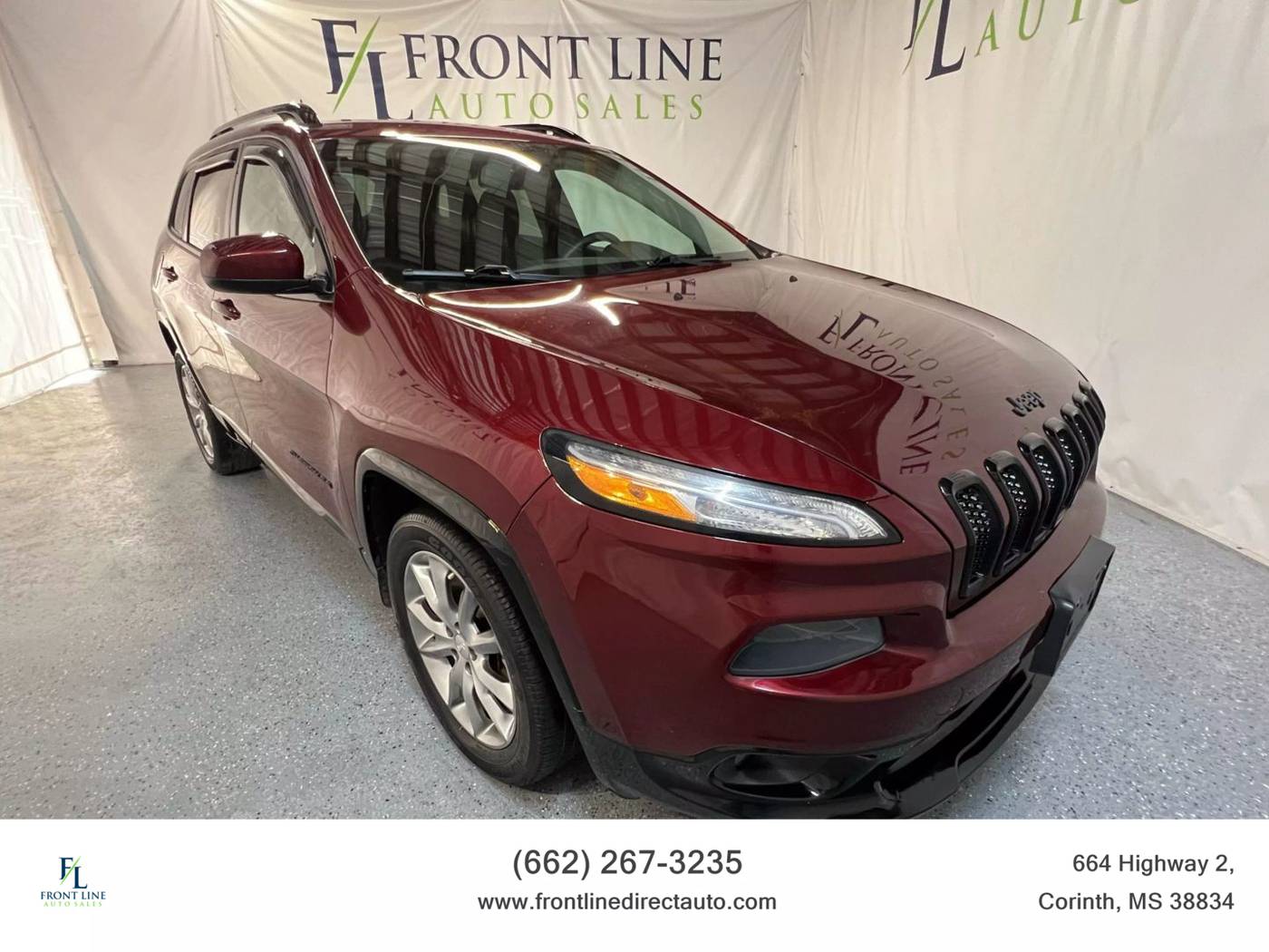 2018 Jeep Cherokee Latitude Tech — SUV — 75,819 mi — Corinth, MS