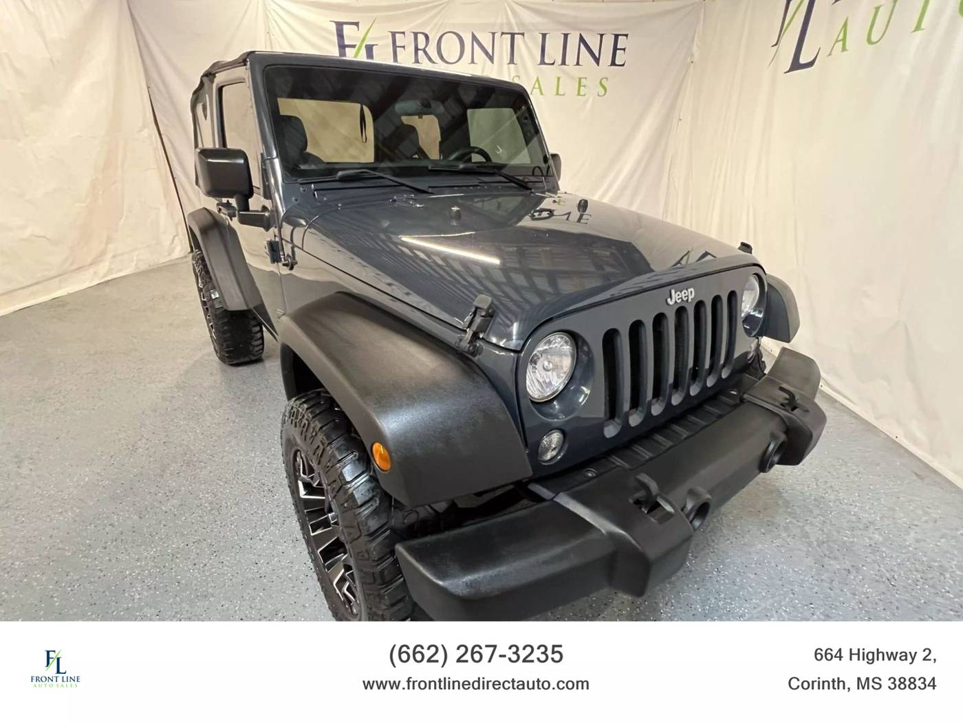 2017 Jeep Wrangler Sport — SUV — 120,394 mi — Corinth, MS